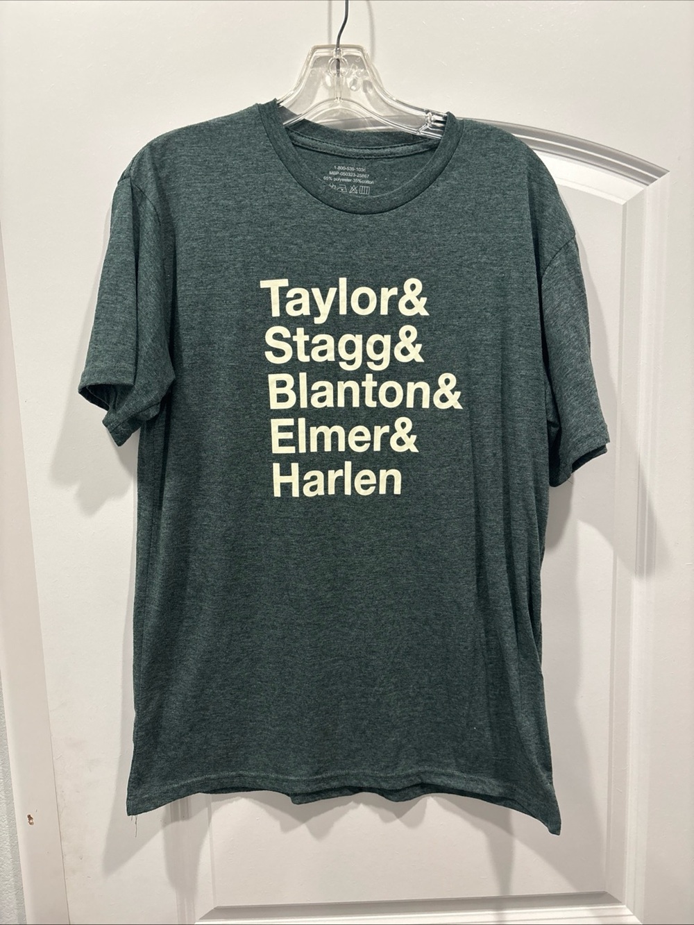 Forest Green Crewneck Graphic Short Sleeve Tee